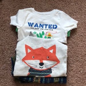 Carter’s Toddler boys 4T Pj’s, 2 sets